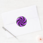 Rond Sticker pour bonbons d'Halloween (Enveloppe)