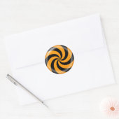 Rond Sticker pour bonbons d'Halloween (Enveloppe)