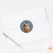 Rond Sticker pour canard haut (Enveloppe)