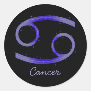 Rond Sticker pour cancer