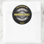 Rond Sticker pour casque MTMRC - 3" Moonshine Trails MR (Sac)
