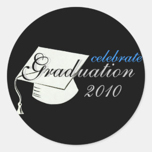 Rond Sticker pour célébrer la graduation 2010