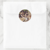 Rond Sticker pour cerf blanc (Buck) (Sac)