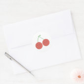 Rond Sticker pour cerise (Enveloppe)