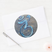 Rond Sticker pour chakra de troisième oeil (Enveloppe)