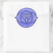 Rond Sticker pour chakra de troisième oeil (Sac)