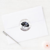 Rond Sticker pour champignon maléfique (Enveloppe)