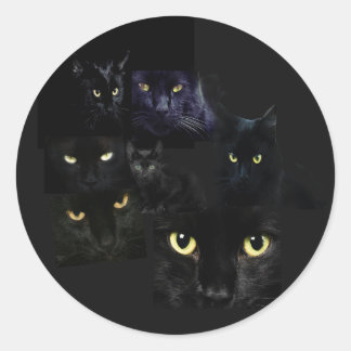 Rond Sticker pour chats