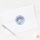 Rond Sticker pour chats de chaton à bulle (Enveloppe)
