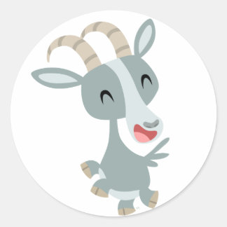 Rond Sticker pour chèvre moelleux