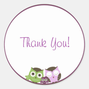 Rond Sticker pour chou Baby shower fille