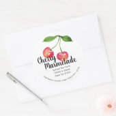 Rond Sticker pour confiture mariage ou marmelade favori (Enveloppe)