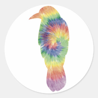 Rond Sticker pour corneille à goujon