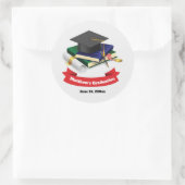 Rond Sticker pour diplôme (Sac)