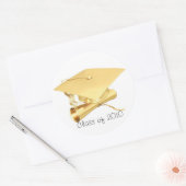 Rond Sticker pour diplôme (Enveloppe)