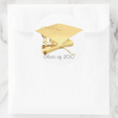 Rond Sticker pour diplôme (Sac)