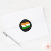 Rond Sticker pour drapeau du Niger (Enveloppe)