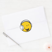 Rond Sticker pour écouteurs Emoji (Enveloppe)