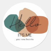 Rond Sticker pour emballage d'entreprise (Devant)