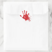 Rond Sticker pour empreintes de sang (Sac)
