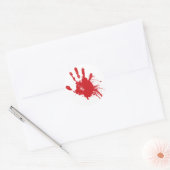 Rond Sticker pour empreintes de sang (Enveloppe)