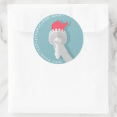 Rond Sticker (Pour Enveloppes Et Utilisations Multiples (Sac)