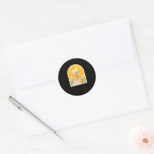 Rond Sticker pour être gentil4 (Enveloppe)