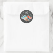 Rond Sticker pour garçon - Stwood Party Sticker (Sac)