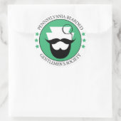Rond Sticker pour Gentlmen (Sac)