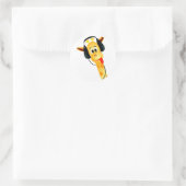 Rond sticker pour girafe (Sac)