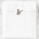 Rond sticker pour guitare Little One (Sac)