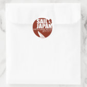 Rond Sticker pour Japon (Sac)