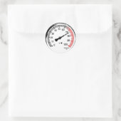 Rond Sticker pour jauge de pression (Sac)