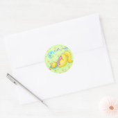 Rond Sticker pour la carte (Enveloppe)