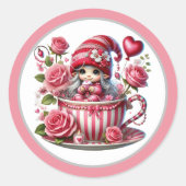 Rond Sticker pour la coupe d'équipe (Devant)