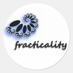 Rond Sticker pour la fragilité