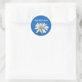 Rond Sticker pour la marguerite (Sac)