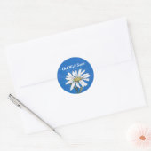 Rond Sticker pour la marguerite (Enveloppe)