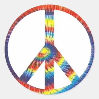 Rond Sticker pour la paix