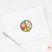 Rond Sticker pour la paix (Enveloppe)