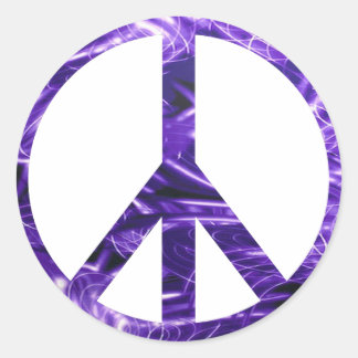 Rond Sticker pour la paix
