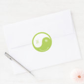 Rond Sticker pour la paix (Enveloppe)
