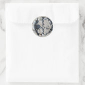 Rond Sticker pour la paix en pierre (Sac)
