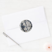 Rond Sticker pour la paix en pierre (Enveloppe)