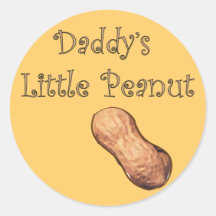 Sticker pour la petite cacahuète de papa