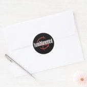 Rond Sticker pour l'algue (Enveloppe)