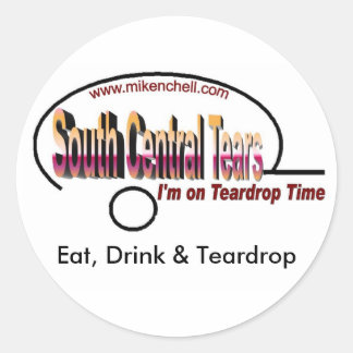 Rond Sticker pour Larmes du centre-sud