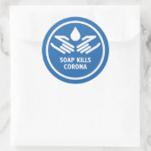 Rond Sticker pour lave-main (Sac)
