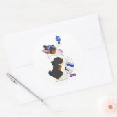 Rond Sticker pour le Dreidel (Enveloppe)