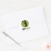 Rond Sticker pour le fabricant de médias (Enveloppe)